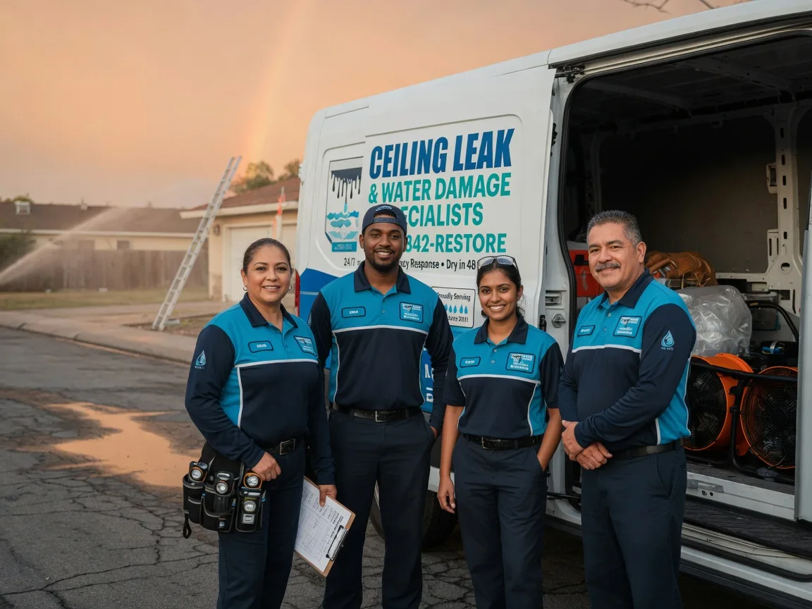 Ceiling Leak Cleanup company in George, IA